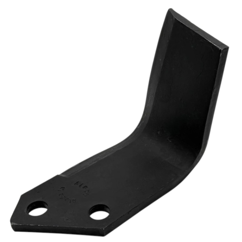 Levý nůž pro rotavátory Howard Rotavator o délce 180 mm a šířce 138 mm