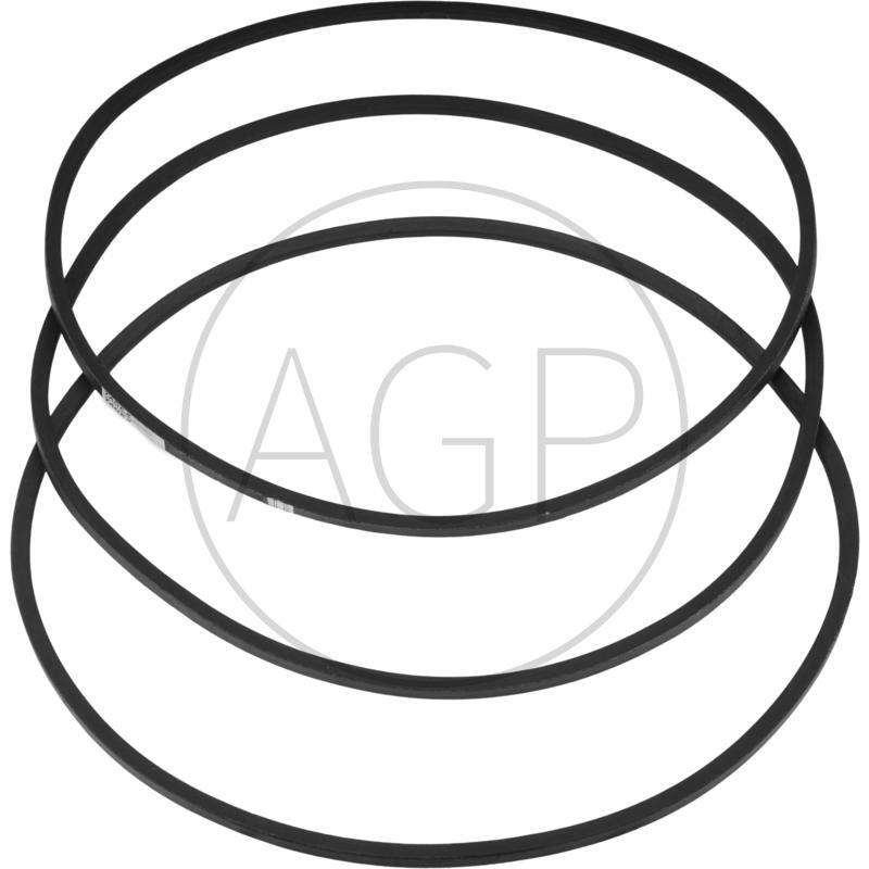 Sada klínových řemenů (3ks)