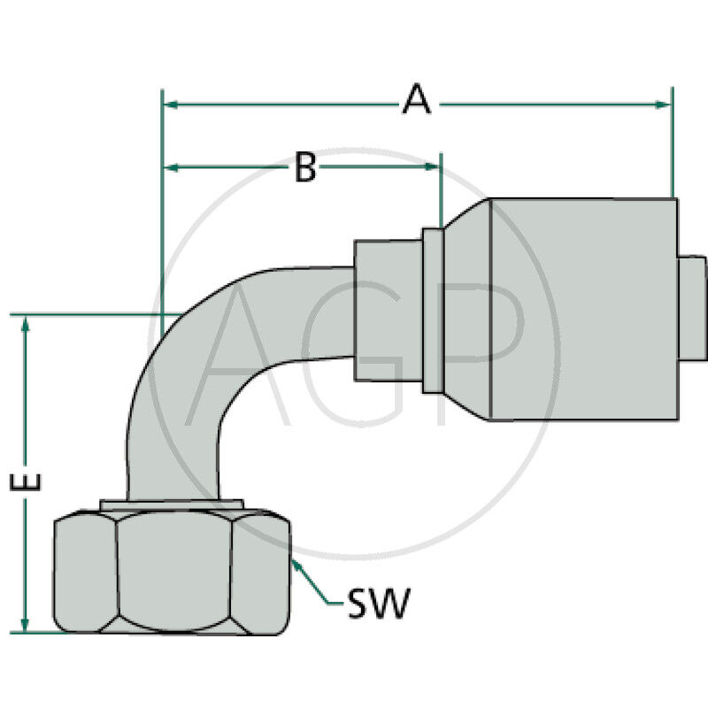 PNE 16 DKOL M26x1.5 90° (18L)