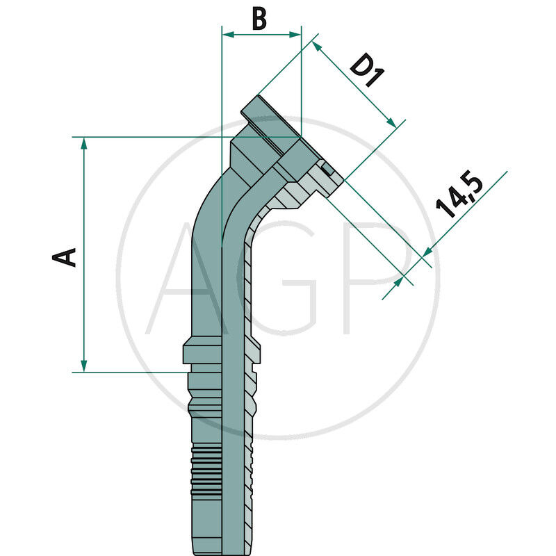 PN 20 SFS-CAT 3/4 45° IL