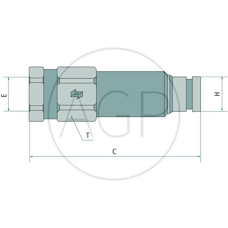 Samec vnitřní závit 1