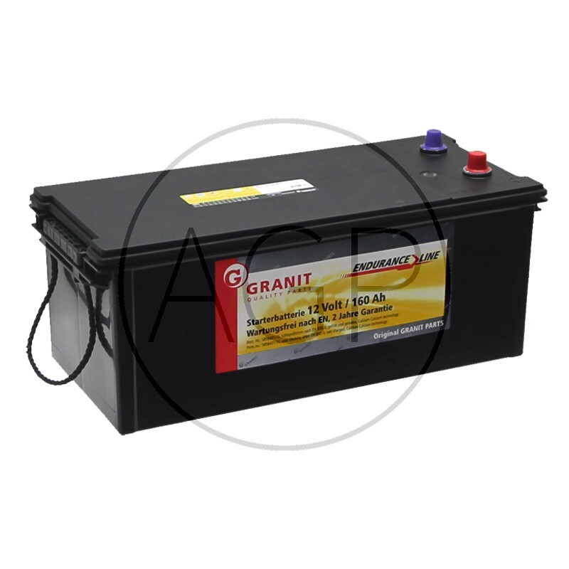 Auto baterie  Endurance Line 12V / 160 Ah, patice B00 pro Case IH, Deutz-Fahr, Fiat