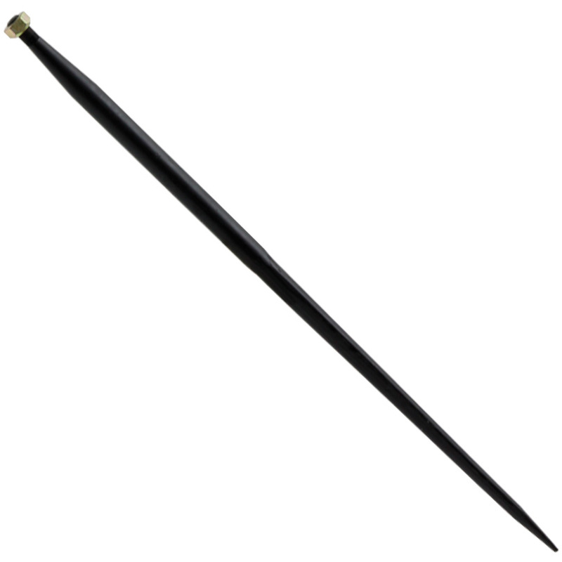 Hrot kovaný na kulaté a hranaté balíky o délce 100 cm se závitem M22 x 1,5 pro vidle na balíky
