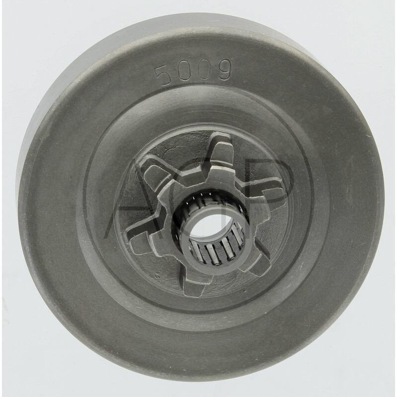 Řetězové kolo s rýhou, počet zubů 6, rozteč řetězu 3/8 LoPro