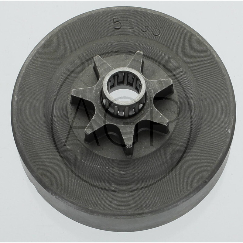 Řetězové kolo s rýhou pro Stihl, počet zubů 7, rozteč řetězu 0,325, na série 010, 020, MS