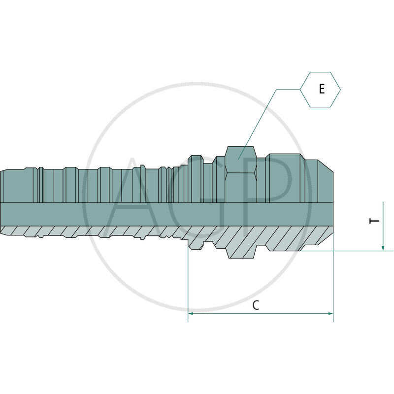 PN 20 AGJ 1 1/16 SSP