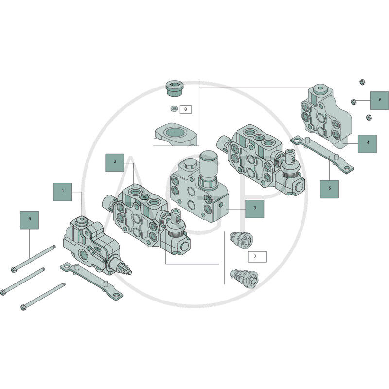 Sada šroubů X-SD-6-S-T6