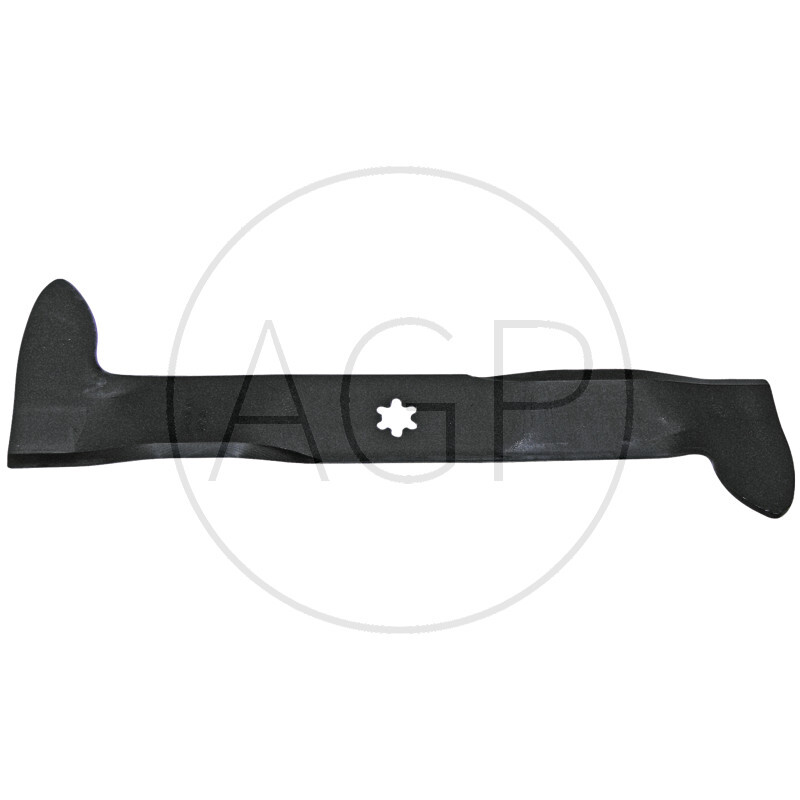 Pravý mulčovací nůž o délce 464 mm hvězda 6 zubů pro AYP, Cooper, Electrolux, Husqvarna, Partner, Viking