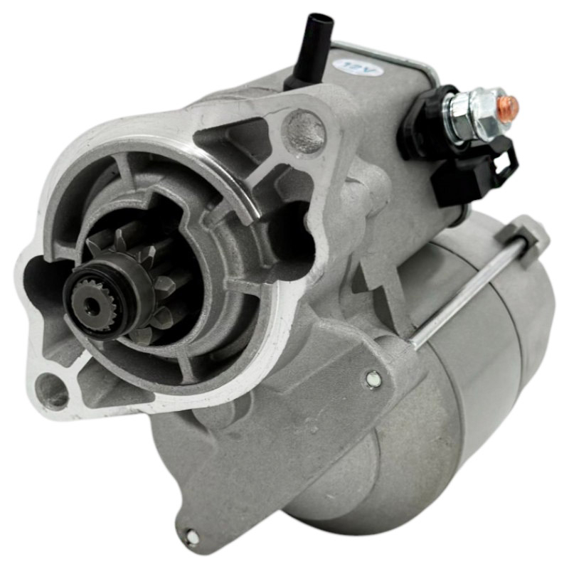 Startér pro motory Kubota 12 V a výkonu 1,4 kW s 9 zuby na pastorku pro Kubota 16611‑63013 / DSN2086