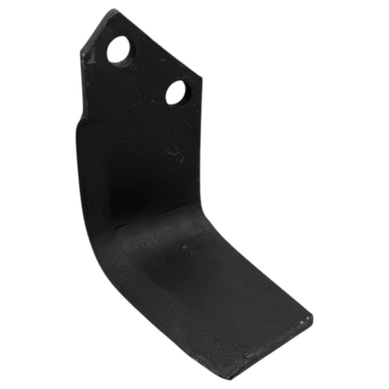 Pravý nůž pro rotavátory Howard Rotavator o délce 180 mm a šířce 138 mm