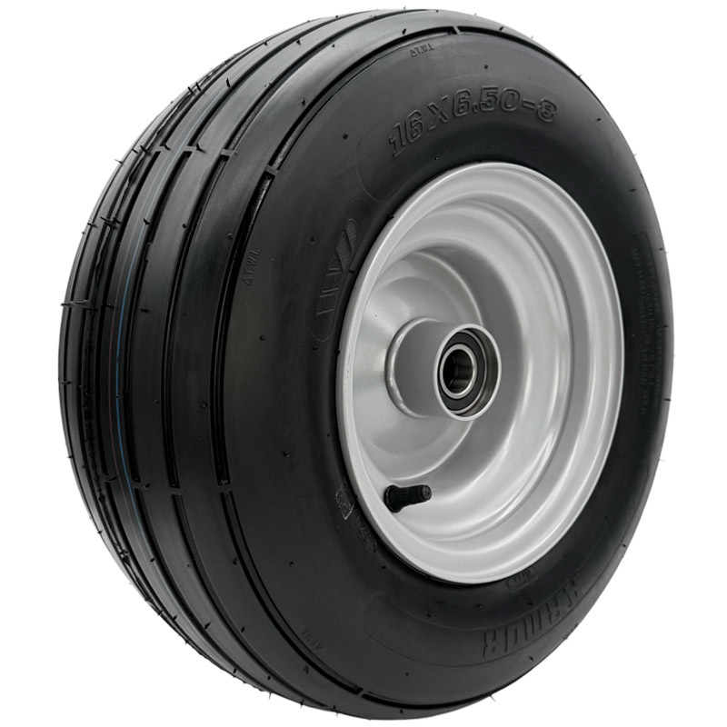 Kompletní kolo 16 x 6.50-8 s diskem na průměr nápravy 25 mm pro obraceče a shrnovače píce