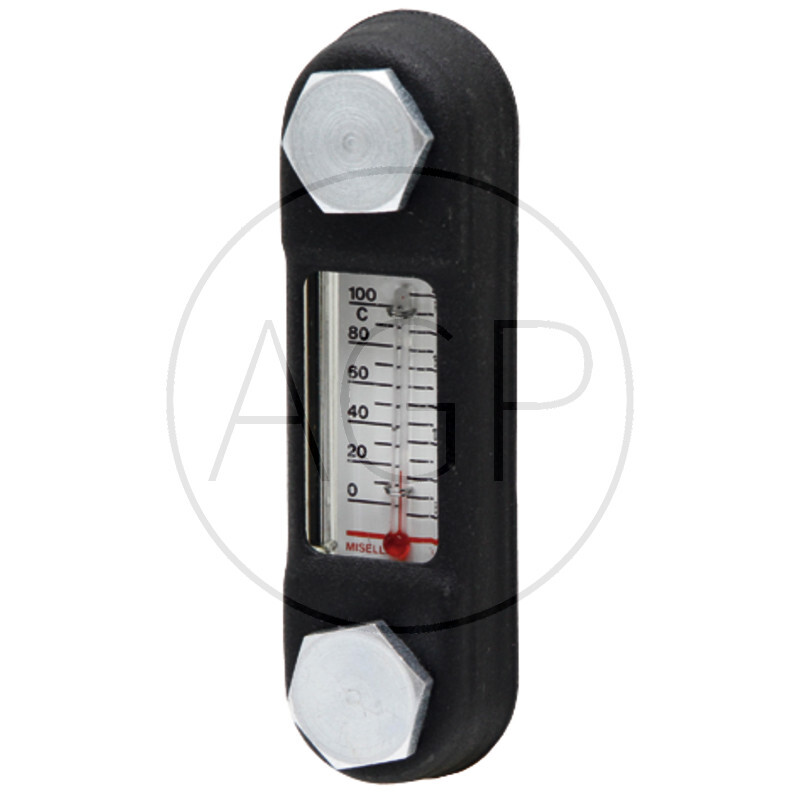Průhledné sklo 127mm M12 s Therm.