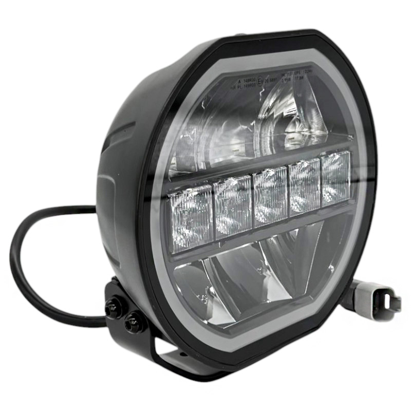 LED dálkový světlomet s obrysovým světlem a funkcí Boost 12 - 24 V