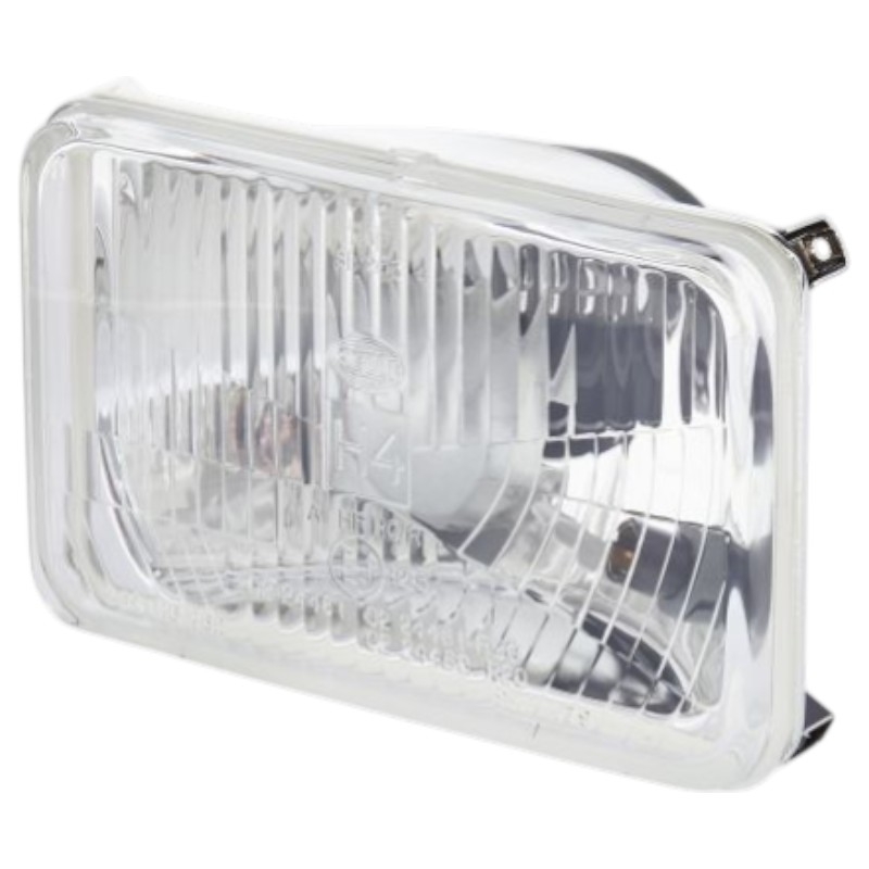 Hlavní halogenový světlomet H4 do masky traktoru HELLA – potkávací + dálkové světlo pro John Deere a Fendt