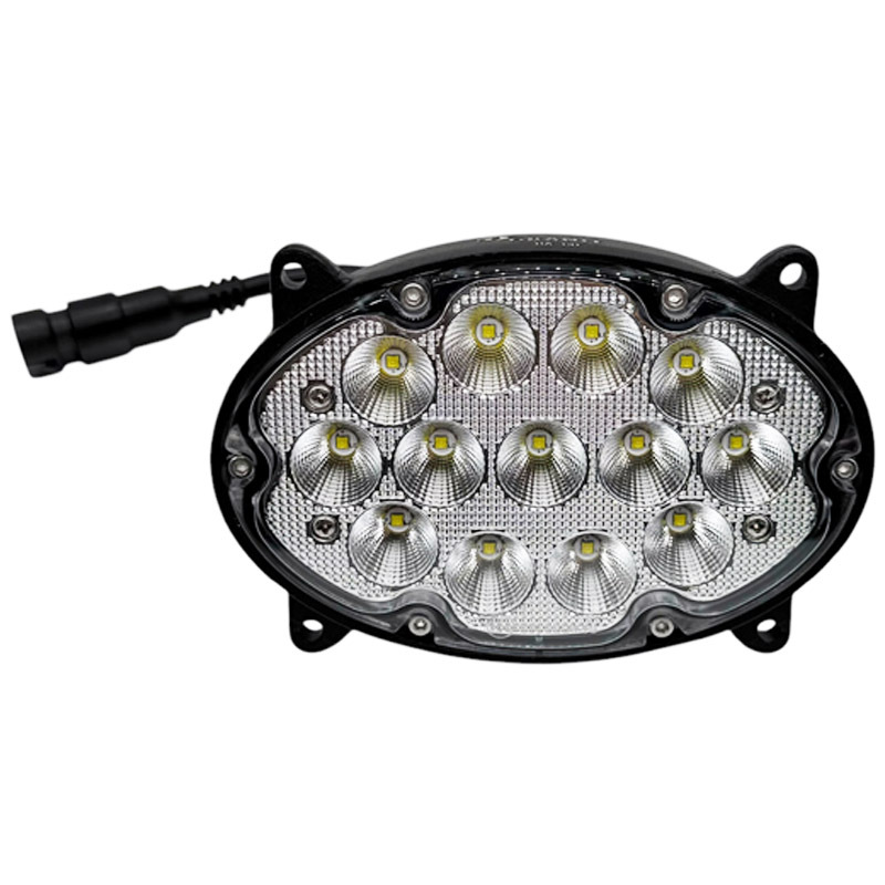 LED světlo o výkonu 39 W a 3500 lm do masky kapoty traktoru John Deere