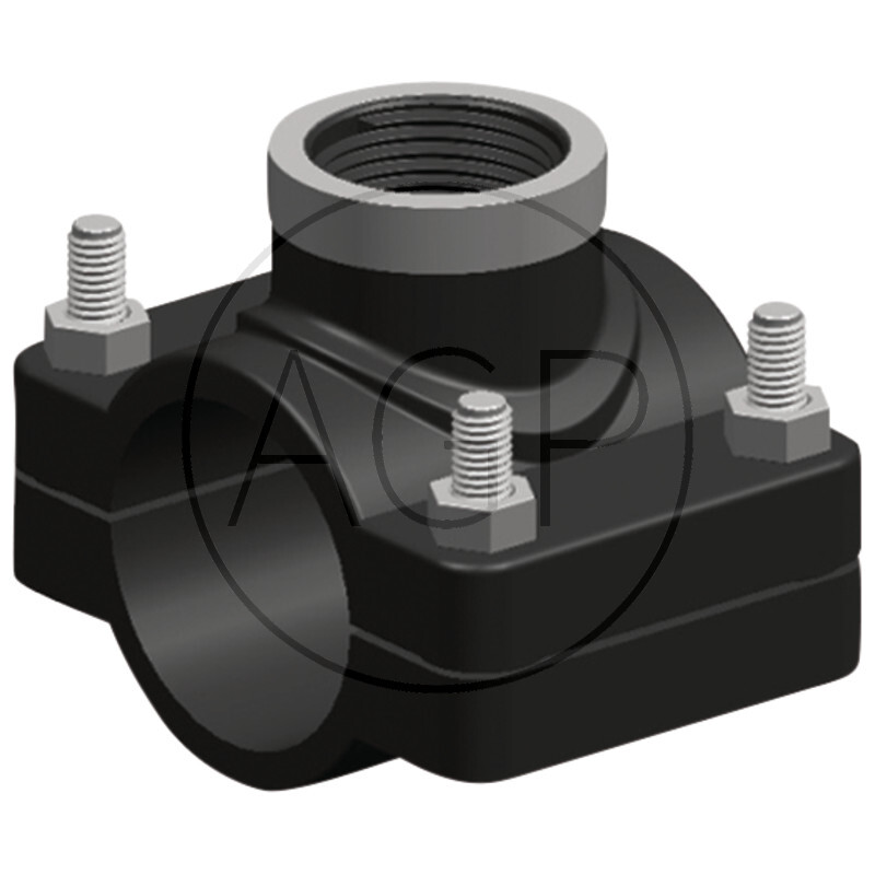 Svorka pro potrubí o průměru vnější trubky 110 mm, přípoj 1