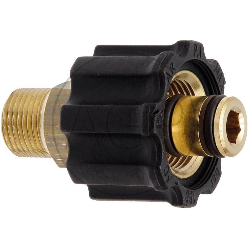 Ruční šroubení se závitem M22 x 1,5 vnitřní závit 3/8“ vnější závit