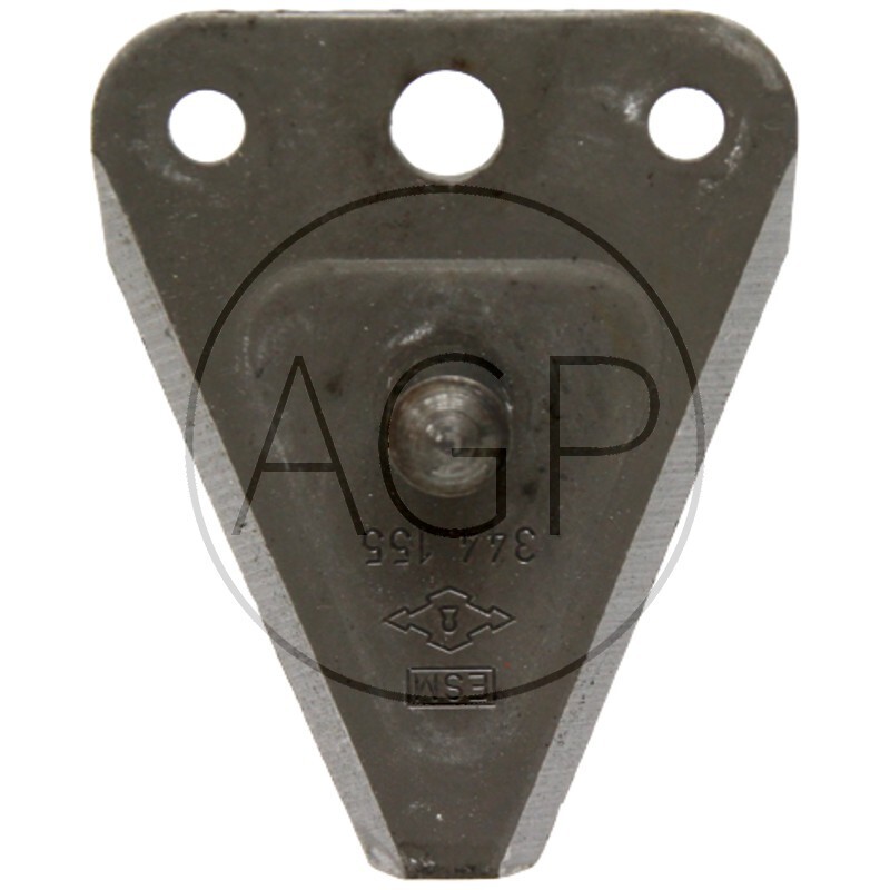 Žabka ESM na žací lištu hladká s hříbkem vhodná pro Busatis (Bidux E) tloušťka 2,5 mm v balení 20 kusů