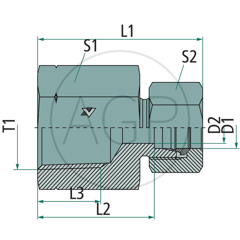 GAIV 15 L- 1/2 NPT VA