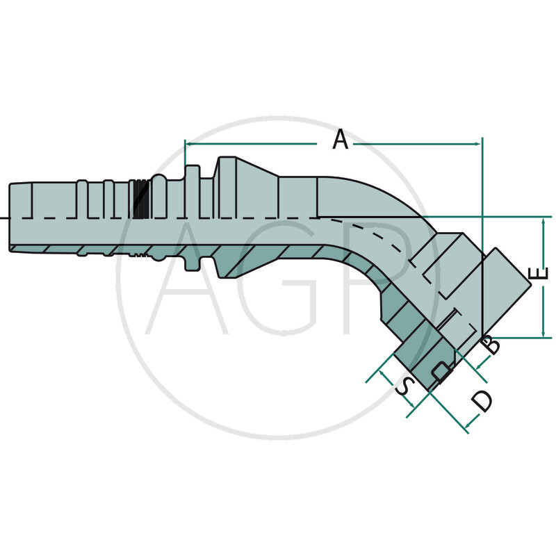 PN 32 SFS-CAT 1.1/4 45° IL