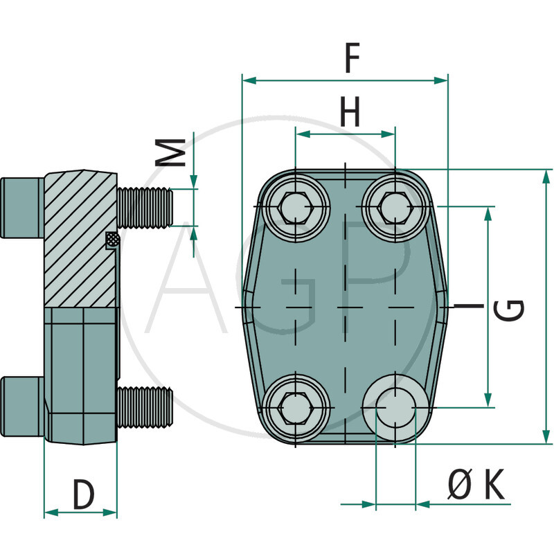 SAE-Příruba 1 6000