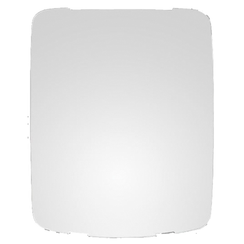 Horní náhradní sklo o rozměru 280 × 220 mm pro dělené zrcátko pro traktory
