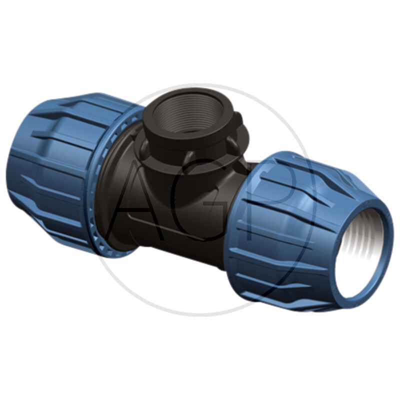 T-kus na vnější průměr 16 mm, přípoj 1/2“