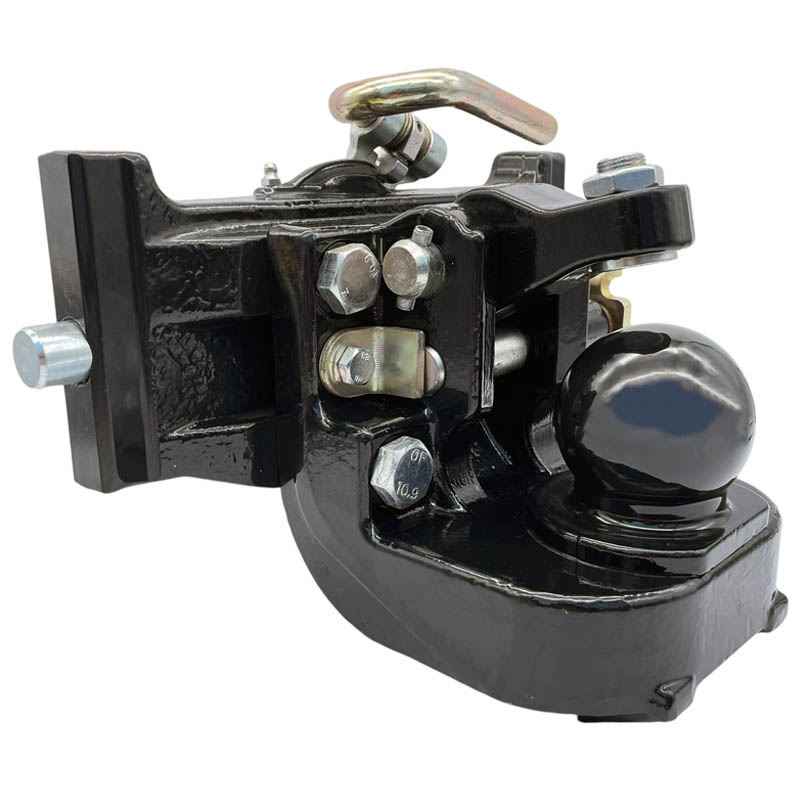 Závěs do konzole traktoru Sauermann s koulí K80 o šířce 311 mm s bočními čepy 22 mm