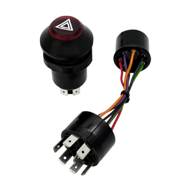 Tlačítkový spínač výstražných světel pro traktory John Deere