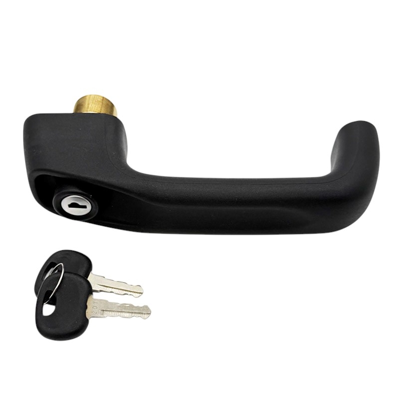 Klika dveří kabiny se zámkem pro traktory John Deere modely 6 řady