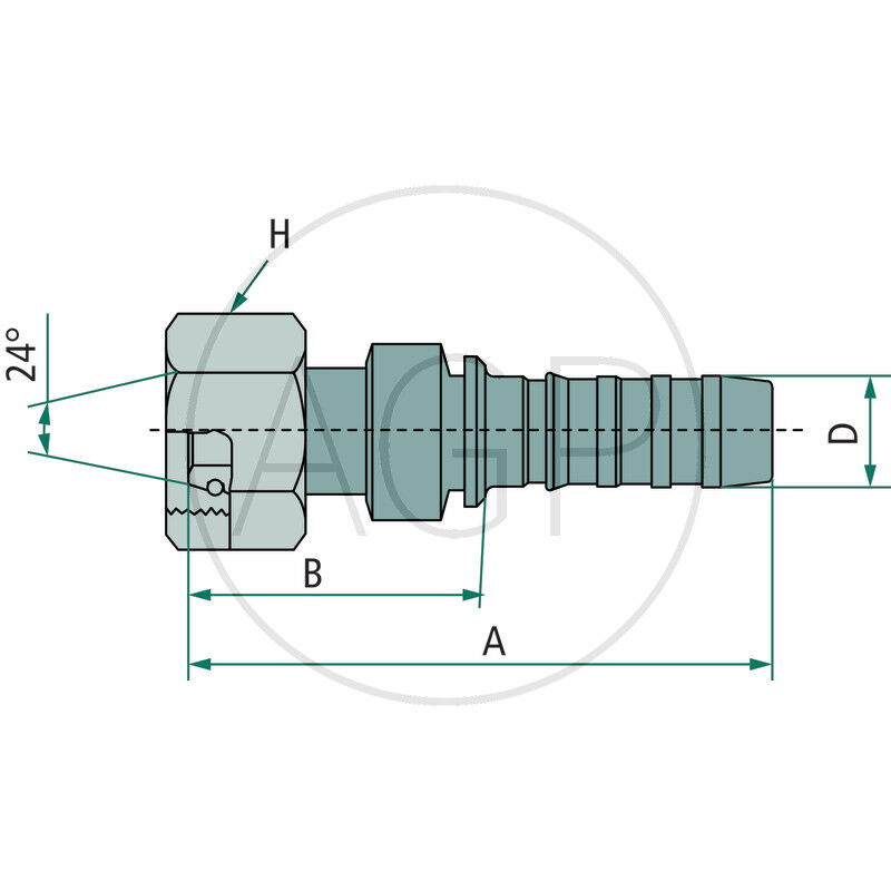 PNB 12 DKOS M24x1,5 (16S)