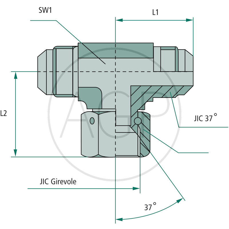 TA 1.1/16 M-FS-M-JIC