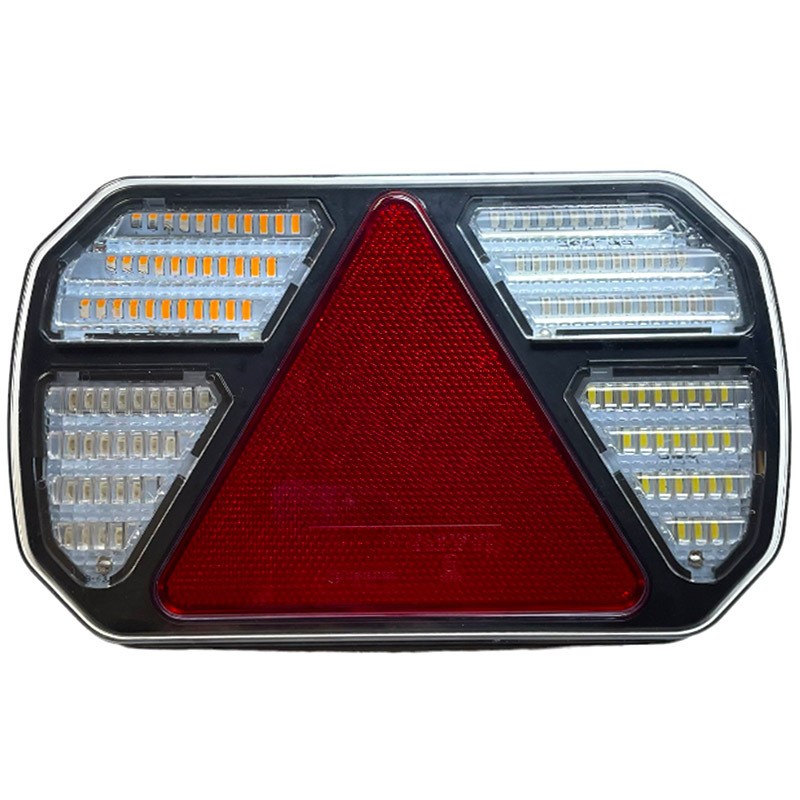 Zadní LED světlo pro přívěsy 12 -24 V na levou stranu s variabilním uchycením