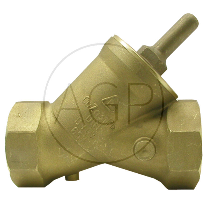 Zpětný ventil výška 75 mm, délka 105 mm, přípoj 1 1/4