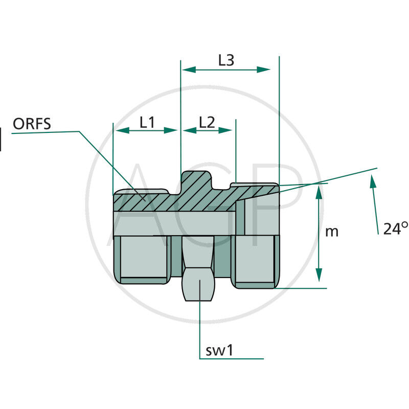 GA 11/16 M-ORFS x 10S M-MET
