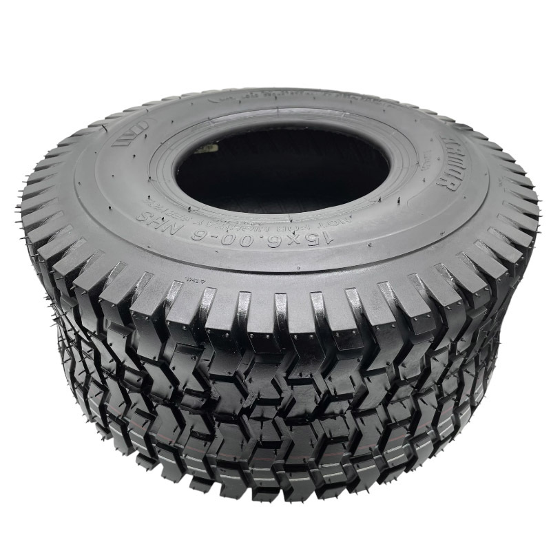 Pneumatika o velikosti 15 x 6.00-6 se 4 plátny pro zahradní sekací traktory
