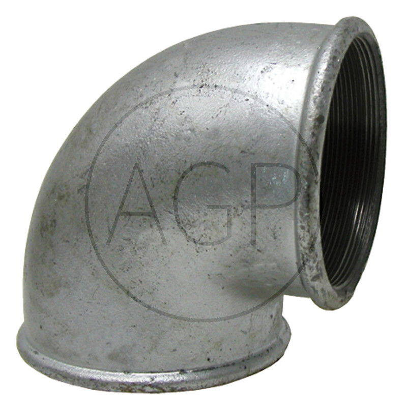 Koleno dlouhé s přípojem 1/2, 90°, 2x vnitřní závit