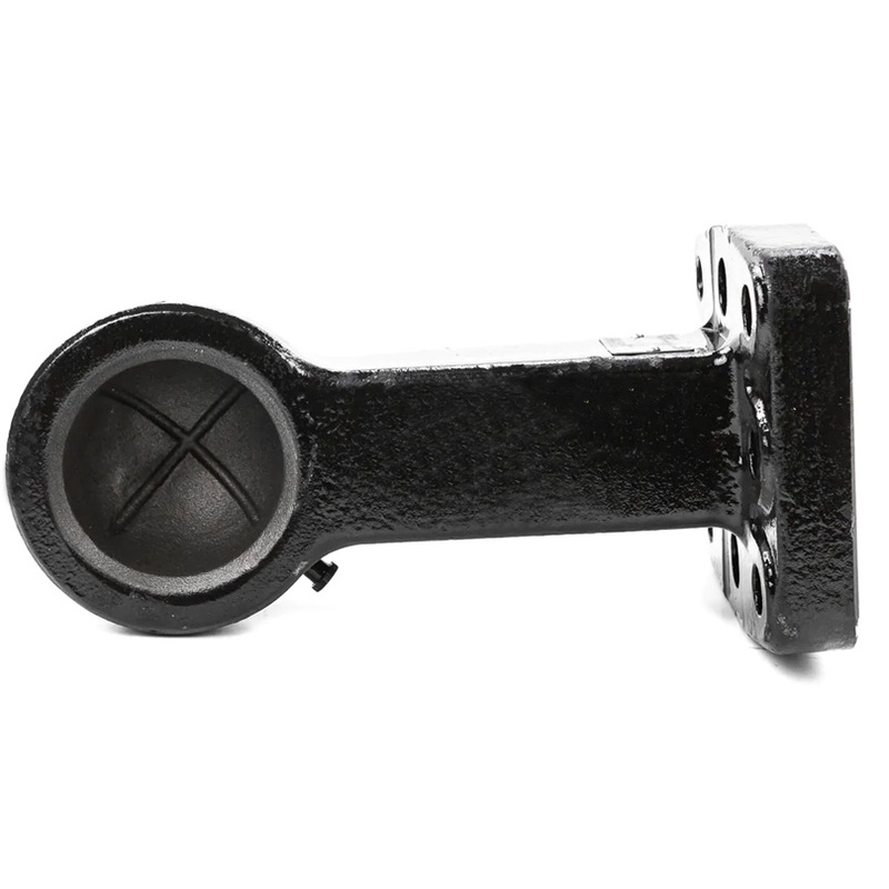 Tažná hubice K80 Scharmüller s příruba 110 x 100 mm s 8 díry na přívěs za traktor