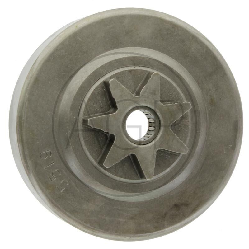 Řetězové kolo s rýhou pro Stihl, počet zubů 7, rozteč řetězu 3/8, na série 020, 030, MS