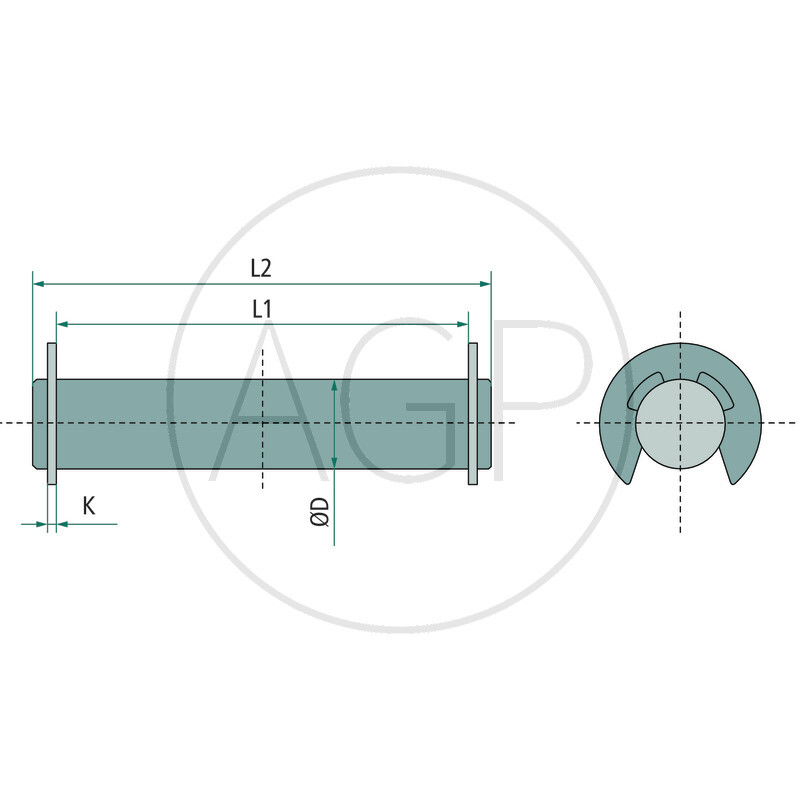ZTI-BEF-BZ-50 Čepy s jisticími kroužky