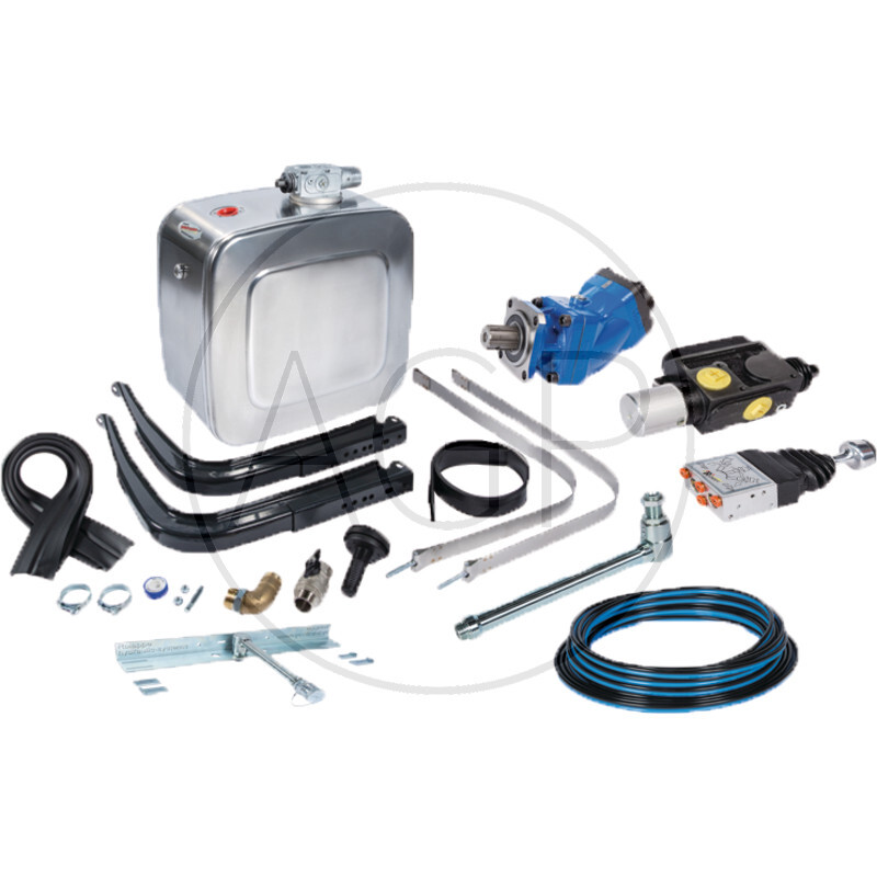 Hydraulická nádrž s čerpadlem a ovládáním pro MAN TGA