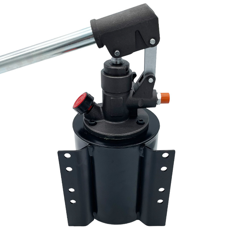 Ruční jednočinné hydraulické čerpadlo s nádrží 4 l ruční hydraulická pumpa s nádrží