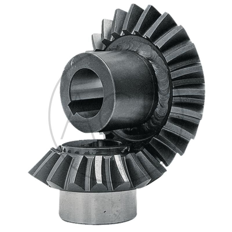 Kuželové soukolí pro Deutz-Fahr, Pöttinger, na série KM, SM, CAT, 23 a 17 zubů