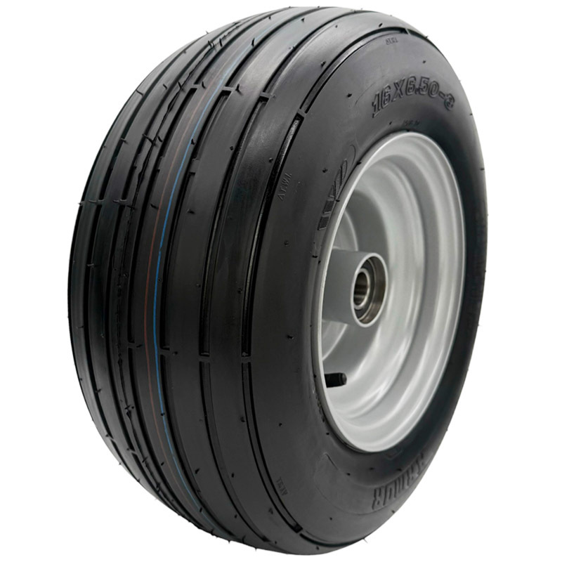 Kompletní kolo 16 x 6.50-8 s diskem na průměr nápravy 25 mm pro obraceče a shrnovače píce