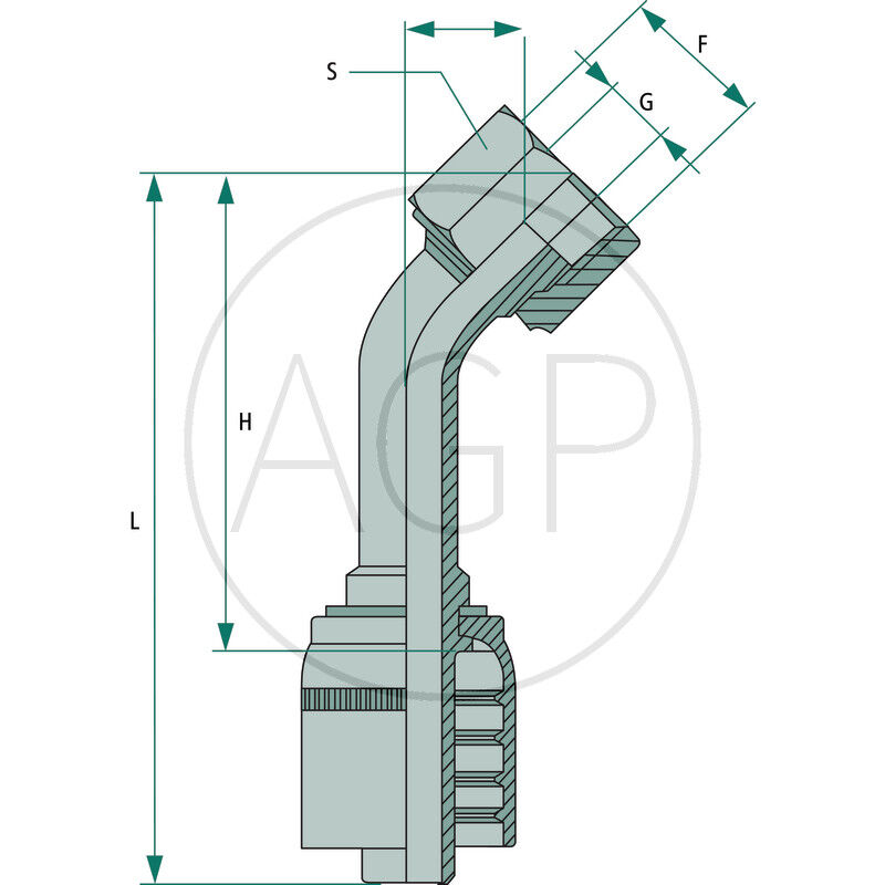 PNE 12 DKORF 13/16 45°