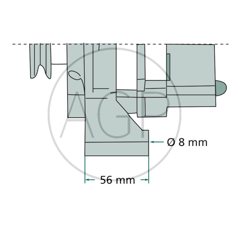 Mahle alternátor 14 V / 80 A