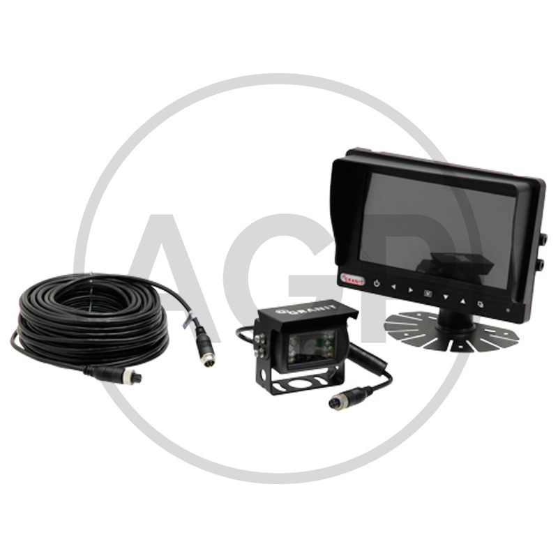 Barevná couvací a parkovací auto kamera a kamerový systém pro couvání s LCD monitorem 7