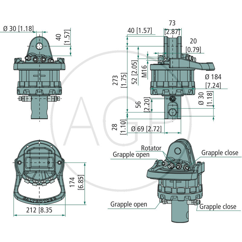 Rotátor GR55M