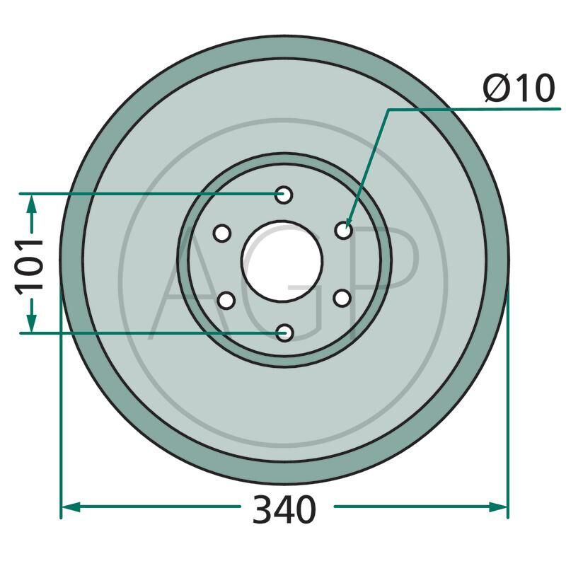 Kluzný talíř žacího stroje Deutz-Fahr, Kuhn, Vicon/PZ
