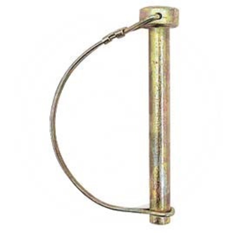 Trubková závlačka pro třetí body o délce 75 mm a s průměrem 12 mm